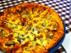 Mushroom Pizza. YUM!